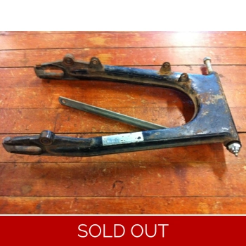 1976 Honda CB750K Four Swingarm with Pivot Bolt and Axle Retainers 52110-341-900ZA